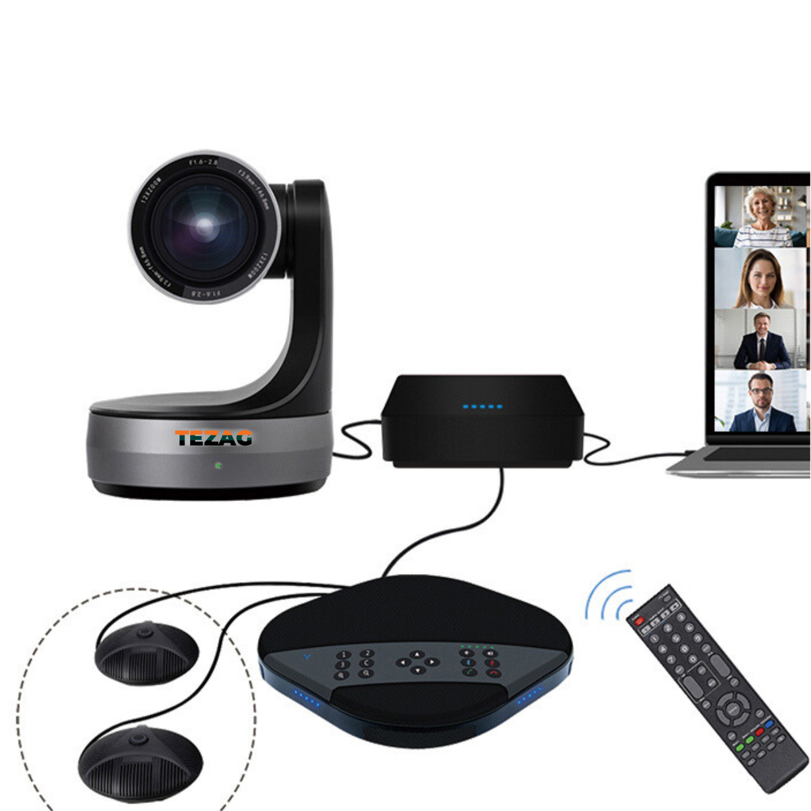 Video Conference Camera System 12x PTZ Tezag TG912